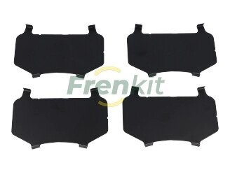 Комплект протискрипних пластин (передніх) VW Touareg 02-18/Land Rover Range Rover 02-13 FRENKIT 940116