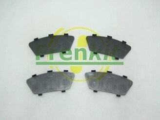 Комплект протискрипних пластин (задніх) Subaru Impreza 99-/Forester 02-12/Saab 9-2X 04-06 (Akebono) FRENKIT 940117