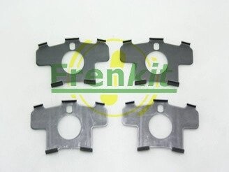 Комплект протискрипних пластин (задніх) Honda Accord IV/V/Civic VI/VII/VIII (Akebono/ATE) FRENKIT 940126