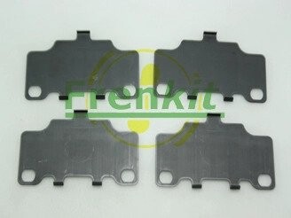 Комплект протискрипних пластин (задніх) Lexus GS/IS 05-13 FRENKIT 940134