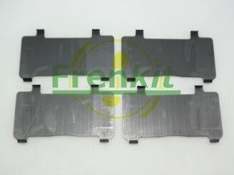 Комплект протискрипних пластин (передніх) Lexus GS/IS/RC 05- FRENKIT 940136