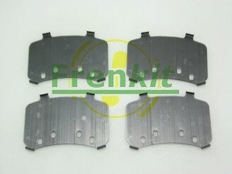 Комплект протискрипних пластин (передніх) Hyundai Accent/Kia Rio 05- FRENKIT 940141