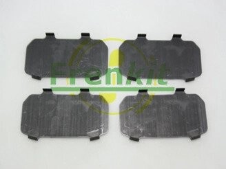 Комплект протискрипних пластин (передніх) Toyota Corolla 01-18/Auris 07-12/Rav4 III 05-/Yaris/Prius+ 12- FRENKIT 940150