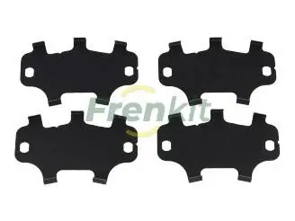 Комплект протискрипних пластин (передніх) Renault Kangoo 08- FRENKIT 940199