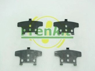 Комплект протискрипних пластин (передніх) Honda Civic 91-95/Jazz 02-08 FRENKIT 940236