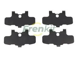 Комплект протискрипних пластин (задніх) Citroen C4/Peugeot 4008 12- FRENKIT 940241