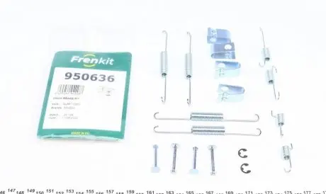Комплект пружинок FRENKIT 950636