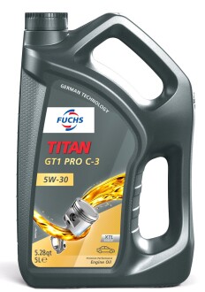 Моторна олива Titan GT1 PRO C3 5W-30 VW 504 / 507 (5л) FUCHS 602007315