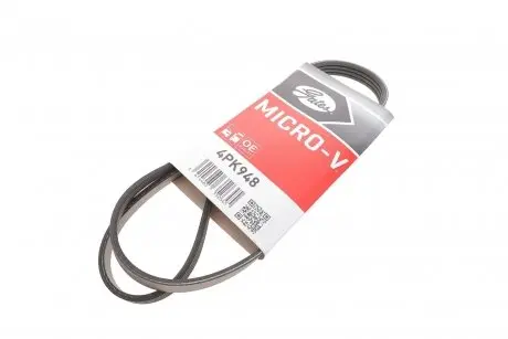 Ремень поликлиновый Gates 4PK948