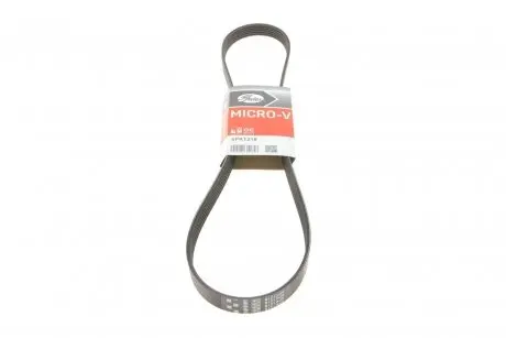 Ремень генератора 6PK1217 Scudo/Expert 2.0 MJTD/HDI 07> (+AC) Gates 6PK1218