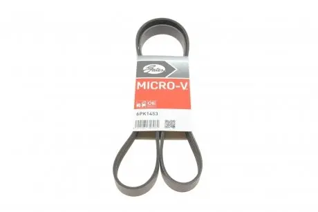 Ремень генератора Peugeot/Citroen 1.4i Gates 6PK1453