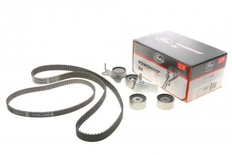 Комплект ГРМ (два ремня и четыре ролика) Gates K015641XS