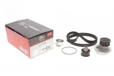 Ременной комплект ГРМ с помпой Gates KP15368XS
