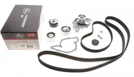 Ременной комплект ГРМ с помпой 2.5 TDI Gates KP15557XS-1