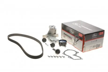 Комплект ремня ГРМ с помпой Gates KP15669XS