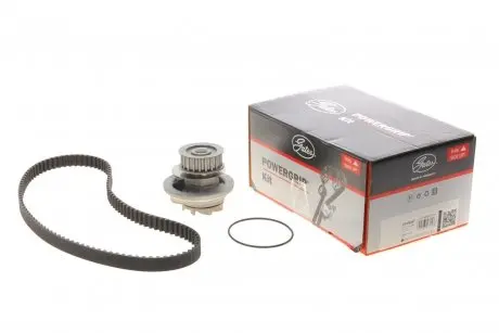 Ременной комплект грм с помпой Gates KP25047