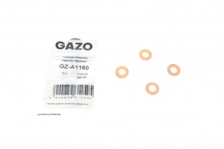 Шайба під форсунку Ford Connect 1.8 TDCI 02-13 (7x13.6x1.6) (к-кт) GAZO GZ-A1160 (фото 1)
