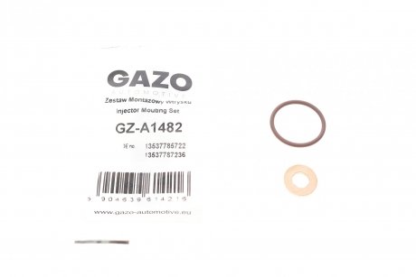 Прокладки форсунки BMW 5 (E39)/X5 (E53) 98-03 (M57) (к-кт) GAZO GZ-A1482 (фото 1)