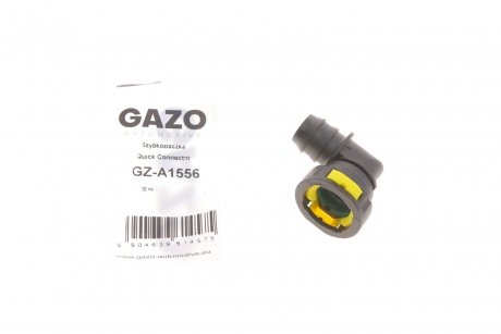 Штуцер шланга зливу Г- подібний (гума/поліамід) GAZO GZ-A1556