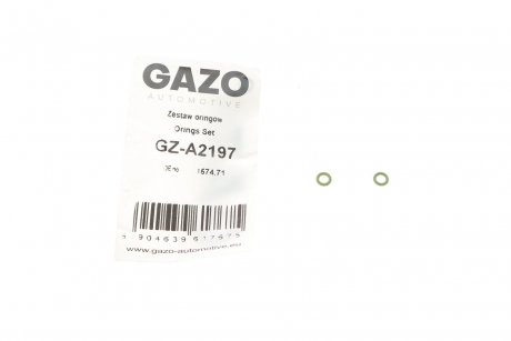 Прокладка форсунки Ford Fiesta/Citroen C3/Peugeot 206 1.4 HDi 02- (к-кт 4шт) GAZO GZ-A2197