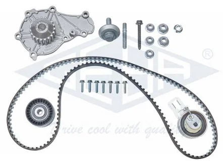 Насос водяний + зубчатий ремінь GEBA K30040DS