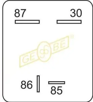 Датчик температуры отработанных газов GEBE 9 7087 1