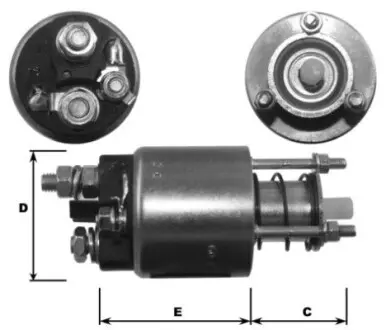 Втягуюче реле стартера Ghibaudi E4768