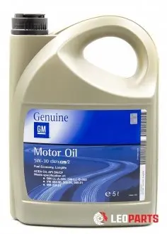 Масло моторное General Motors "Dexos 2 5W-30", 5л (93165557) GM 1942003