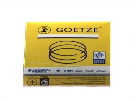 Комплект колец на поршень GOETZE ENGINE 08-107600-00 (фото 1)