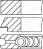 Комплект кілець на поршень GOETZE ENGINE 08-432200-30 (11257812636) (фото 1)