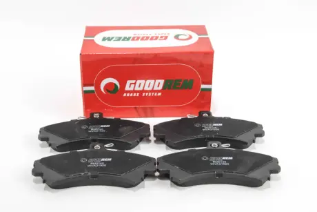Гальмівні колодки пер. Mitsubishi Colt/Volvo S40/V40 1.1-2.0 i/TD 95- (TRW) Goodrem RM0140