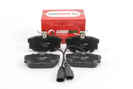 Тормозные колодки зад. T4 98-03 (с датчиком) (94.8x51mm) Goodrem RM1054