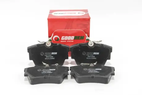 Тормозные колодки зад. Trafic/Vivaro 01- Goodrem RM1059