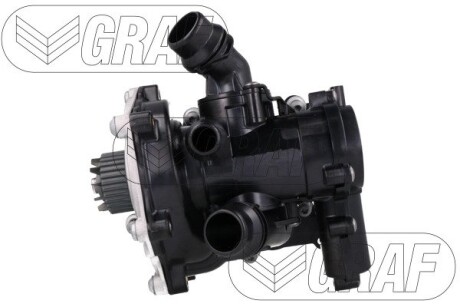 Помпа воды Audi A3-A7/VW Golf VII/Passat VIII/Skoda Octavia IV 1.8-2.0TSI/TFSI 12- (29z)(B/B)(5 лоп) GRAF PA1422