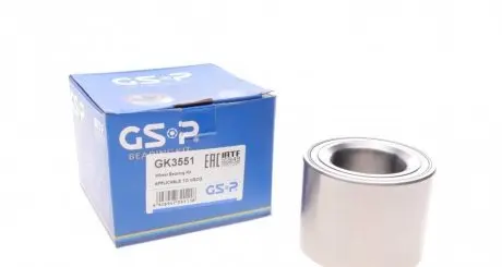 Комплект підшипника ступиці GSP GK3551