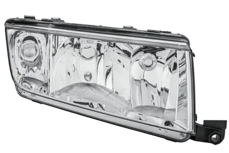 SKODA Фара основная галоген без мотора,без ламп H7/H3 PY21W W5W прав.Fabia I 99- HELLA 1EB 246 018-101