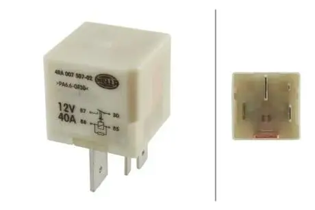 Реле свечей накала HELLA 4RA 007 507-021