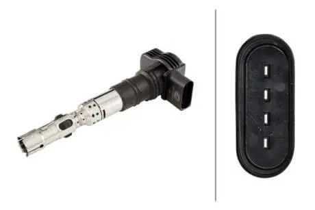 VW Катушка зажигания Phaeton,Touareg 4.2 03- HELLA 5DA 358 000-371
