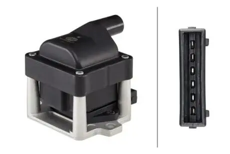 VW Катушка зажиг.с модулем Audi,Skoda,Seat HELLA 5DA 358 000-711