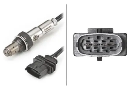 Лямбда-зонд (4 конт.) OPEL Astra G/Corsa C1,4i/Vectra C 1,6i/Zafira 1,6i HELLA 6PA 358 066-001
