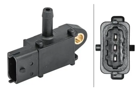 Датчик тиску вихлопних газів Opel Astra H 1.7CDTI 05- HELLA 6PP 009 409-071