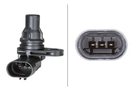 FIAT Датчик положения распредвала Doblo, Idea, Panda, Punto, Opel Astra H, Combo Tour, Corsa C 1.3D Multijet 03- HELLA 6PU 009 121-321