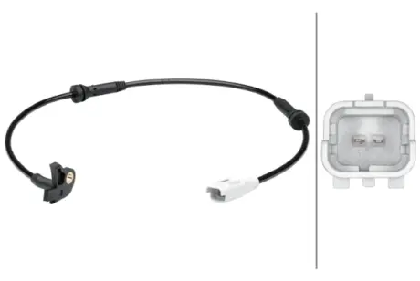 CITROEN датчик ABS передн. Berlingo (B9) 08-, C4 Picasso, PEUGEOT Partner HELLA 6PU 012 679-181