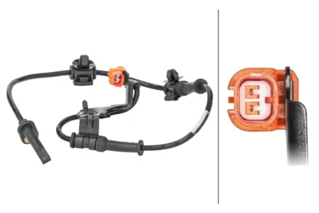 HONDA датчик ABS передн. лів. CR-V -06 HELLA 6PU 230 040-141