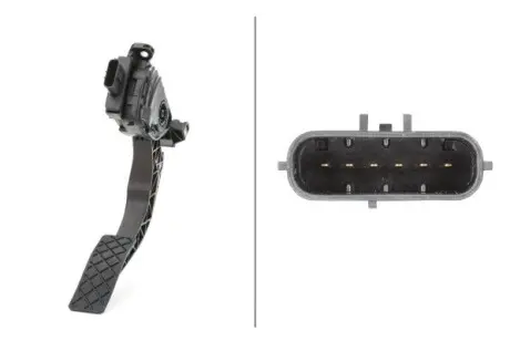 AUDI Датчик положення педалі ходу A4 B8 (8K2) 2.0 11-, A4 B8 (8K2) 2.0 08-, A4 B8 Avant (8K5) 3.2 08- HELLA 6PV 009 505-701