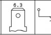 Датчик тиску масла 0,9 bar VW (сірий) HELLA 6ZL 003 259-481 (фото 2)