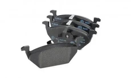 Тормозные колодки перед. caddy iii/golf v/octavia/a3 96- HELLA 8DB355008-591
