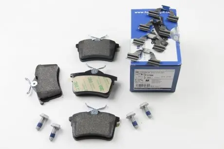 Тормозные колодки зад. berlingo/partner 08- HELLA 8DB 355 014-081