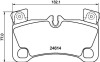 Гальмівні колодки дискові зад. Audi Q7/Porsche Cayenne/VW Touareg 3.0Tdi-6.0W12 08.04- HELLA 8DB 355 014-631 (фото 1)