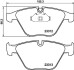 Гальмівнi колодки дисковi перед. BMW 5(E60) 03-/7 (E65/E66) 3.0-6.0 02- HELLA 8DB 355 015-391 (фото 1)